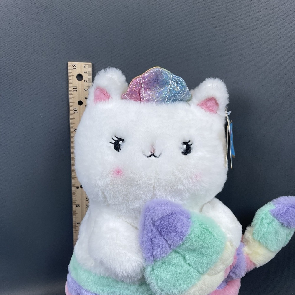 FAO Schwarz Glow Brights Meowmaid Mermaid Cat Plush Lights & Sounds NWT , VIDEO - Picture 3 of 16
